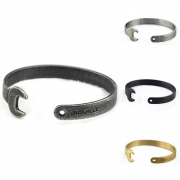 Retro stil: Nostalgi Skiftnyckel-formad öppet armband armband
