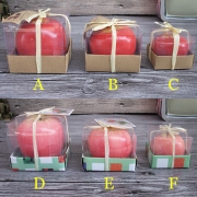 Creative Apple Candle