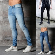 Smala midje Slim Fit jeans för män