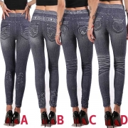 Fashion High Waist Printed Leggings