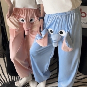 Roliga pyjamasbyxor: Elefantpar Dumbo Trunk-mönster