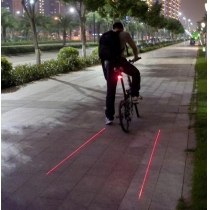 Mini Bicycle Bell LED Ping Ring Lever Cycle Push Bike