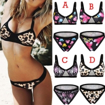 Sexy Printed Bikini Set