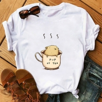 Casual Cat Printed Shirt