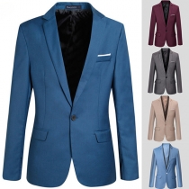 Mode blazer lapel för män