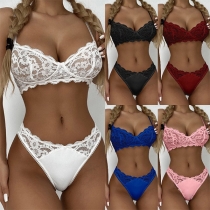 Sexy Lace Two-piece Lingerie Set