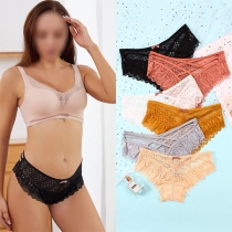 Sexiga enfärgade spetsshorts
