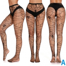 Sexiga Mesh-nät Tights för Halloween