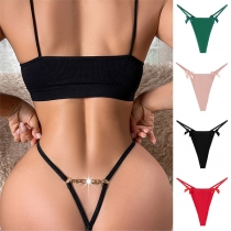 Sexy Chain Cut Out Thong/Brief