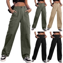 Street Fashion, Rakskurna Cargo-byxor med sidofickor