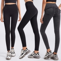Mode höghus skinny byxor