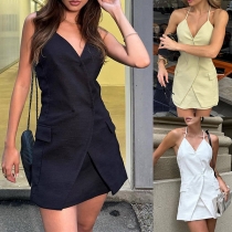 Mode set i två delar består av Cami-skjorta och shorts