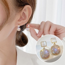 Bling-bling Fashion Rhinestone örhängen