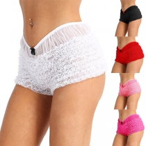 Ruffade Lolita-stil Het Shorts
