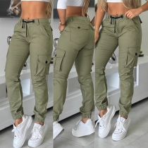 Midje Dragsko Sidofickor Patch Cargo Byxor