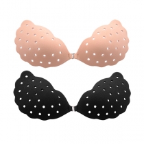 Sexig ihålig fjärilsform Push-Up självhäftande osynlig BH