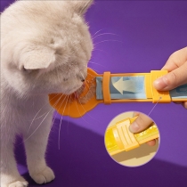 10-delars fodringsset för husdjur med skedar och klämmatare för katt- & hundgodis och snacks