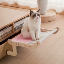 Hängmatta i trä för katter