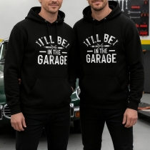 Huvtröja med luva för herr – garageinspirerad, trendig och bekväm