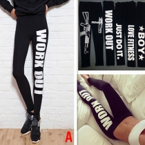 Modeleggings med hög midja och stretch – perfekt för en trendig stil