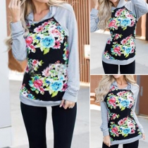 Casual Style Long Sleeve Printed Hoodies