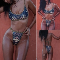 Sexy Printed Bikini Set