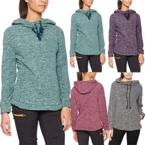 Fashion Long Sleeve Casual Hoodie 