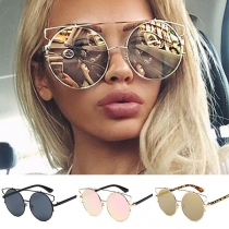 Fashion Round Frame Sunglasses