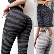 Fashion High Waist Printed Stretch Leggings