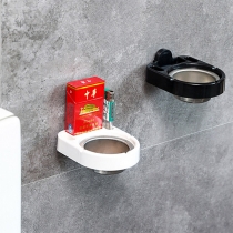 Spännande design Väggmonterad askkopp utan spår
