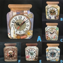 Creative Style Drift Bottle Shaped Wall Clock