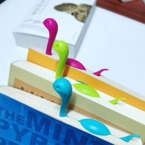 Kreativ design 3D Loch Ness monsterformat bokmärke