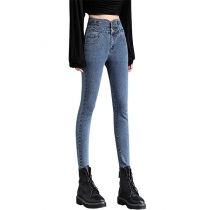 Fashion High Waist Slim Fit Stretch Skinny Jeans