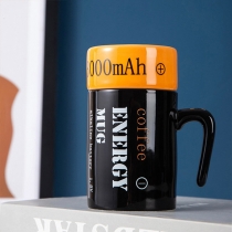Creative Style Battery Shape Ceramic Mug