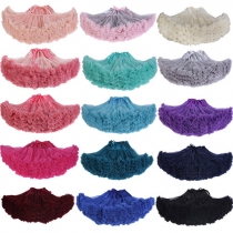 Fashion Elastic Waist Tutu Skirt