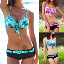 Sexy Printed Bikini Set