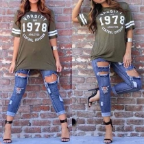 Trendy Denim Jeans with Holes For Women