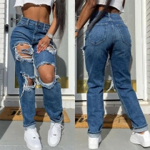 Hippie Jeans Mode Spesial Potongan Tidak Rata