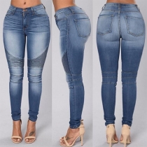 Fashion High Waist Slim Fit Skinny Jeans