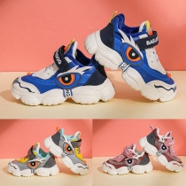 Contrast Color Anti-slip Soft Sole Breathable Baby Toddler Shoes Sneakers