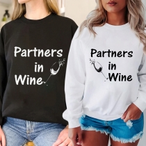 Casual Style Letters Printed 