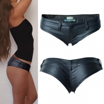 Sexiga konstlädertrosor Trosa Hot Shorts
