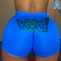 Fashion Printed Sport Shorts