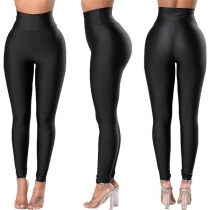 Fashion Elastic High Waist Sport Leggings
