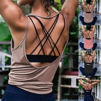 Fashion Cross-criss Sport Bra