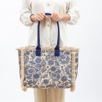 Vintage Bohemian Canvas Axelväska