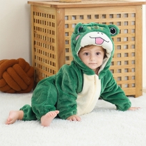 Barn Djur Onesies: Flanell Romper Pyjamas