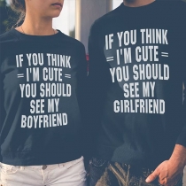Rolig paroutfit Långärmad T-shirt: 