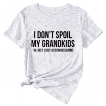 Rolig kortärmad T-shirt: 
