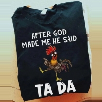 Roliga bokstäver T-shirt design